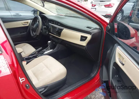 2014 Toyota Corolla Le from USA, damaged, VIN 2T1BURHE9EC063158